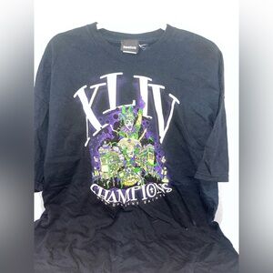 VTG Reebok Vintage New Orleans Saints Super Bowl XLIV Mardi Gras Graphic Size XL